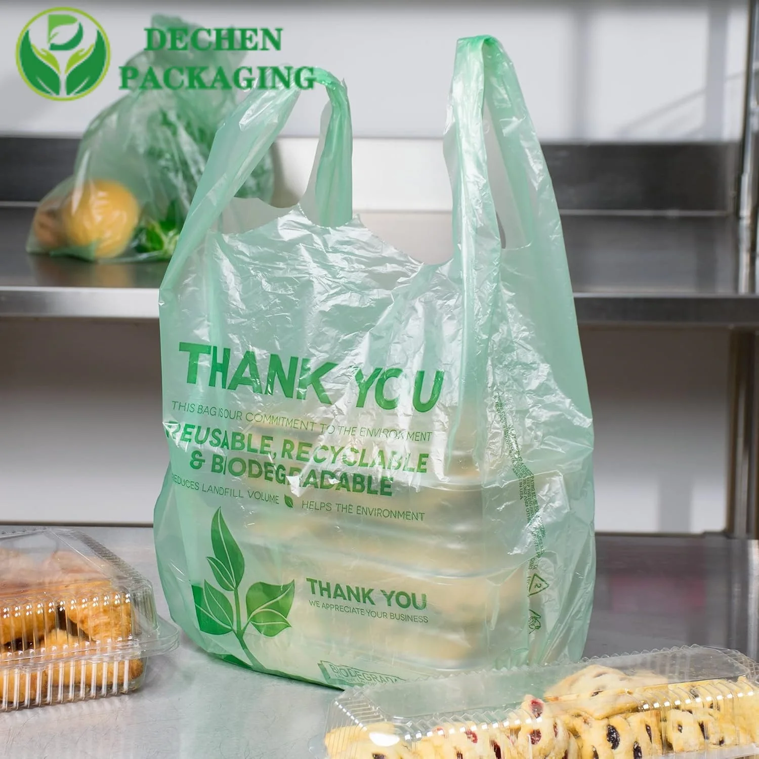 Bolsas de Compra y Bolsas de Gracias - Opciones Biodegradables